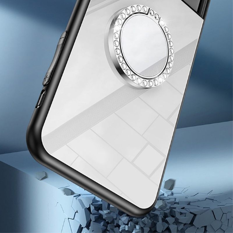 Hoesje voor Google Pixel 6 Pro Spiegeleffect Met Ring
