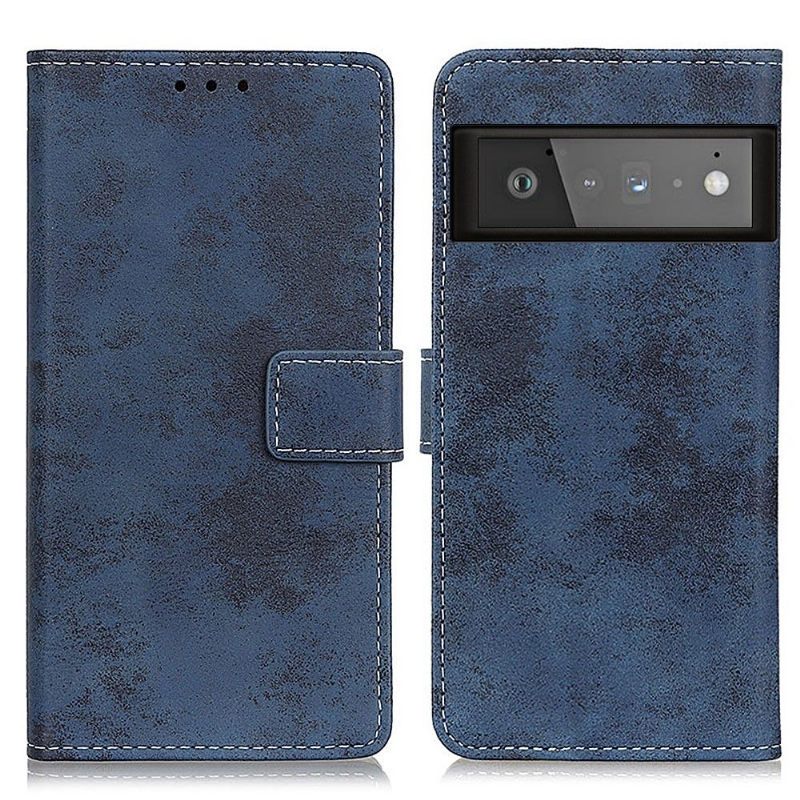 Leren Hoesje voor Google Pixel 6 Pro Bescherming Cyrius Kunstleer Vintage