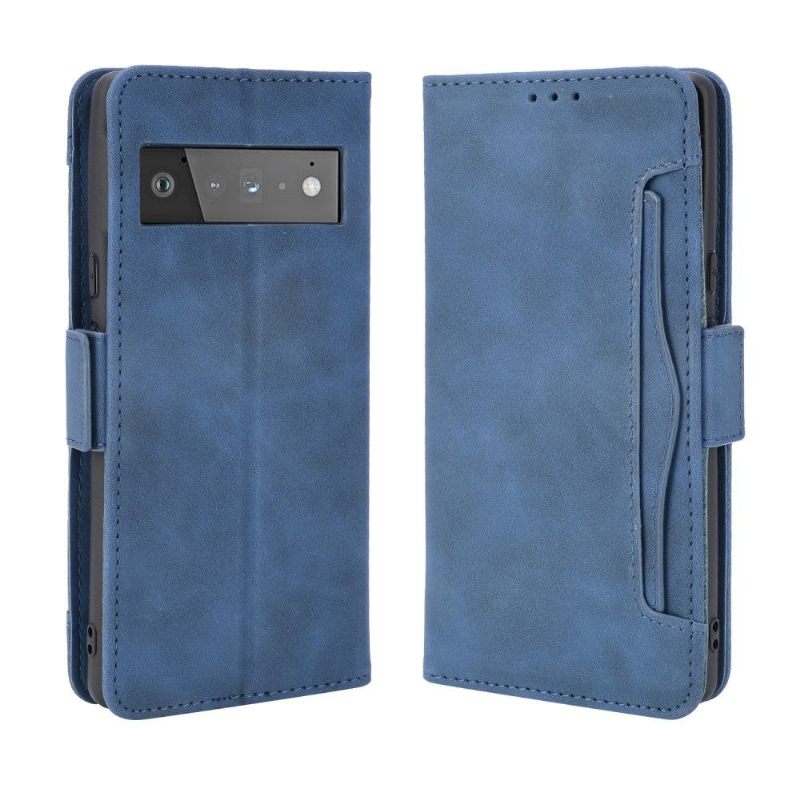 Leren Hoesje voor Google Pixel 6 Pro Bescherming Premium Met Kaarthouder