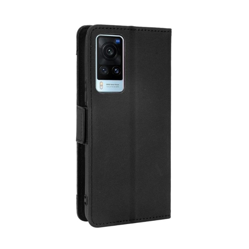 Leren Hoesje voor Vivo X60 Premium Met Kaarthouder
