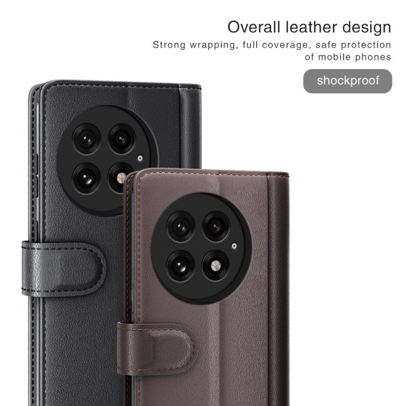 Bescherming Hoesje Oneplus 13 Leer