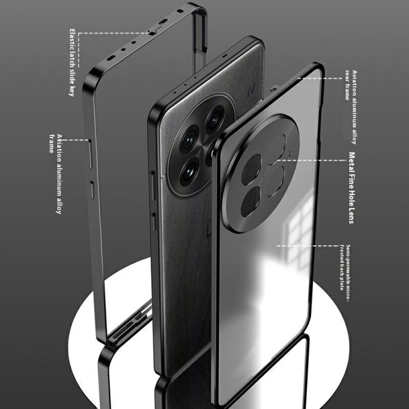 Cover Hoesje Oneplus 13 Telefoonhoesje Automatisch Vergrendelingsmechanisme