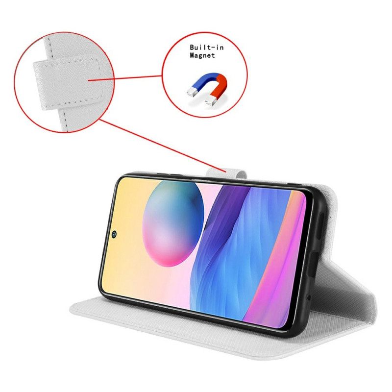 Flip Case Leren Oneplus 13 Diamantstructuur