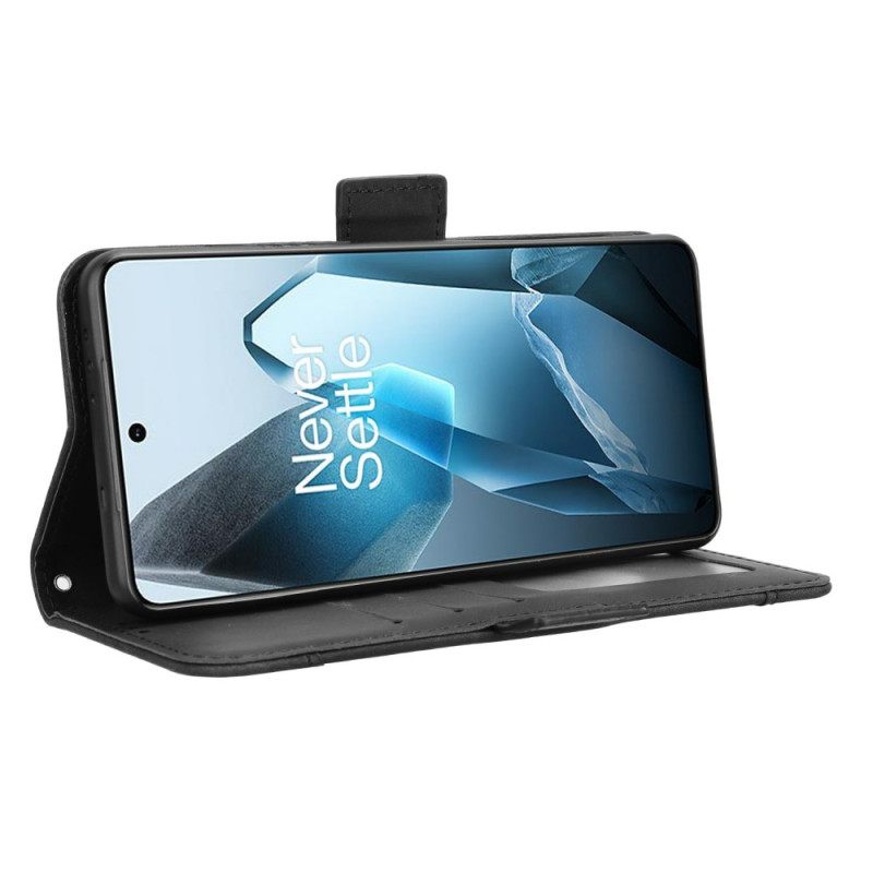 Flip Case Leren Oneplus 13 Meerdere Kaartsleuven