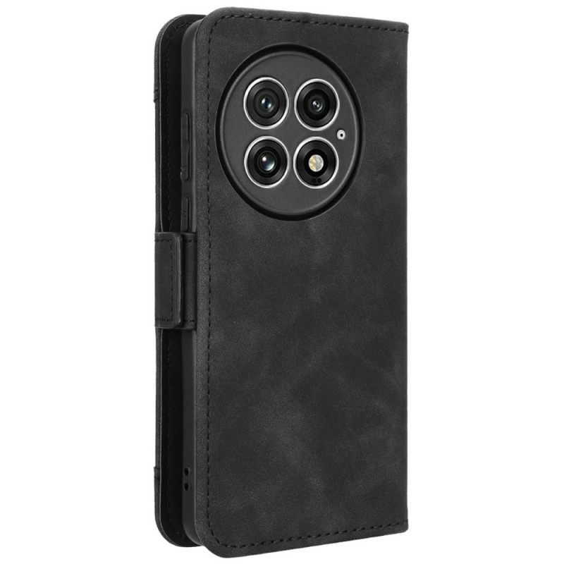 Flip Case Leren Oneplus 13 Meerdere Kaartsleuven