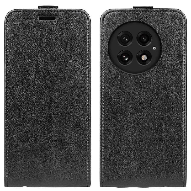 Flip Case Leren Oneplus 13 Verticale Klep