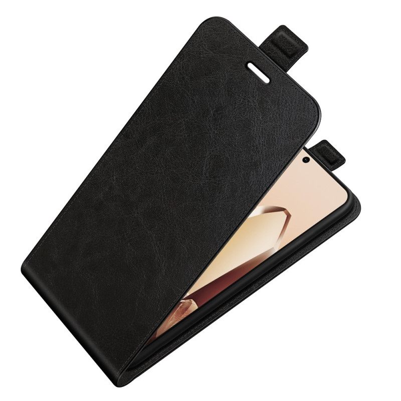 Flip Case Leren Oneplus 13 Verticale Klep