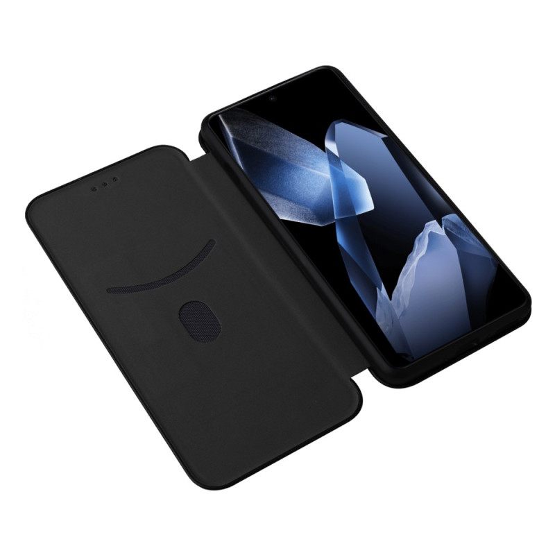 Folio-hoesje Oneplus 13 Koolstofvezel