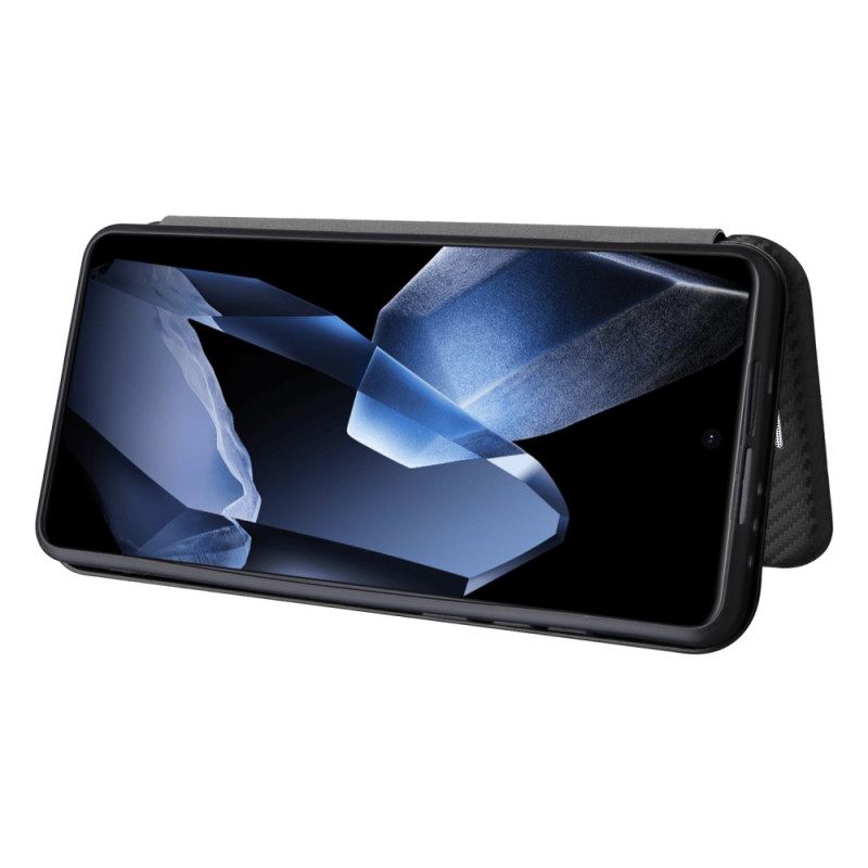 Folio-hoesje Oneplus 13 Koolstofvezel