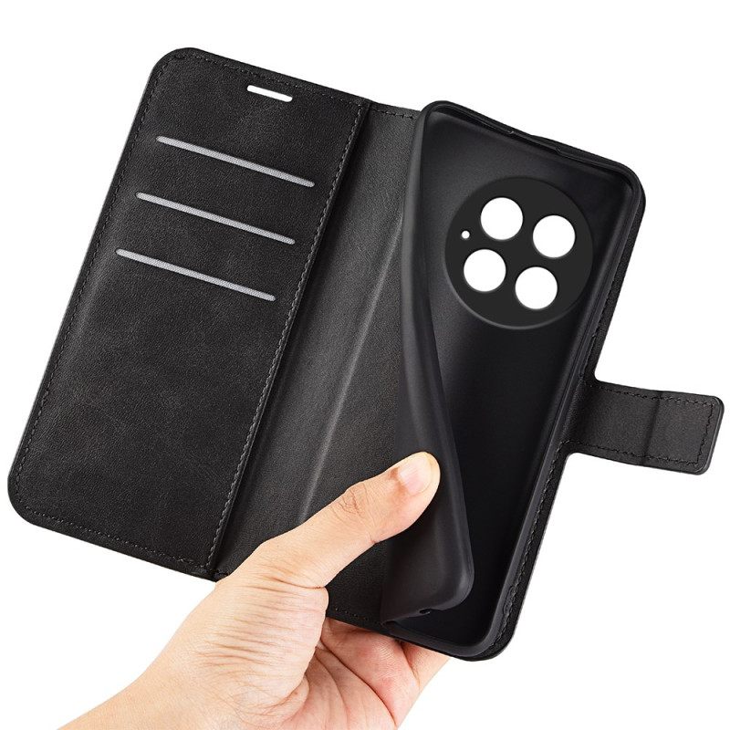 Folio-hoesje Oneplus 13 Telefoonhoesje Leerstijl