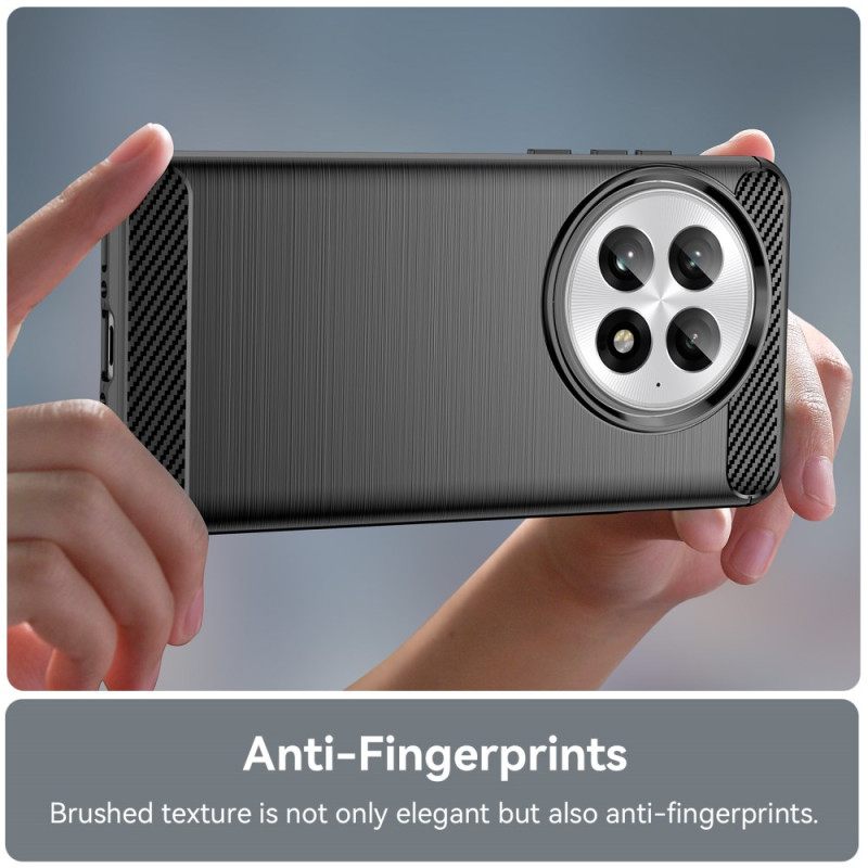 Hoesje Oneplus 13 Geborsteld Koolstofvezel