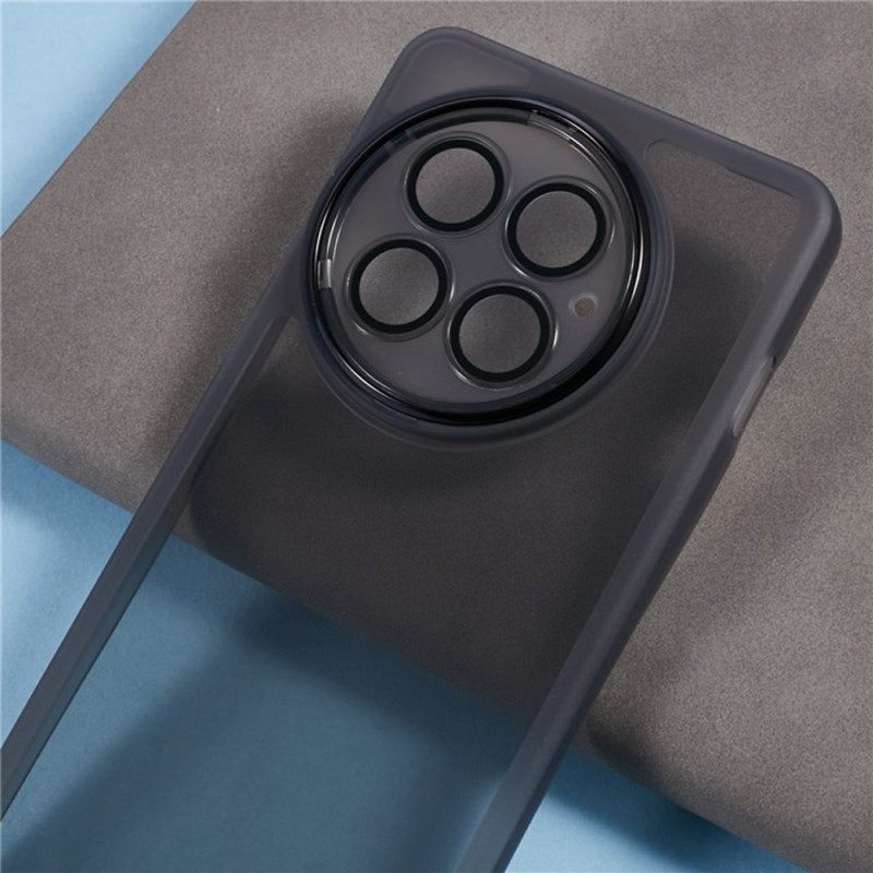 Hoesje Voor Oneplus 13 2-in-1 Getint Transparant Met Schermbeschermer Van Gehard Glas