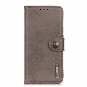 Leren Hoesje Oneplus 13 Khazneh Vintage Leer Bescherming Hoesje