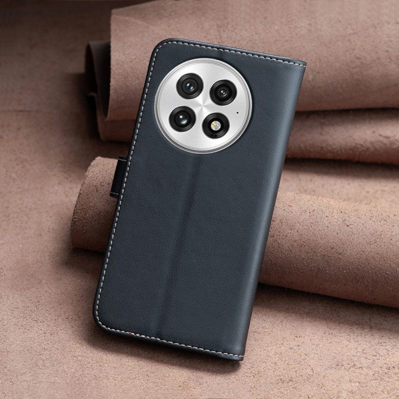 Leren Hoesje Oneplus 13 Klassieke Binfen-kleur