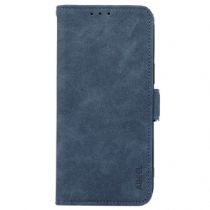 Leren Hoesje Voor Oneplus 13 Abeel Suède-effect