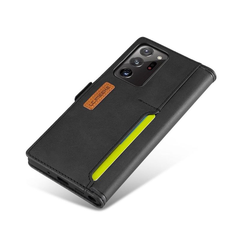 Cover voor Samsung Galaxy Note 20 Ultra De Clementian-kaarthouder
