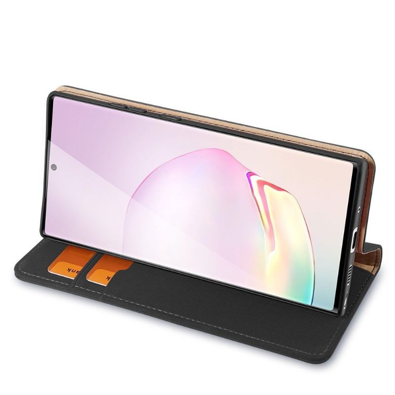 Folio-hoesje voor Samsung Galaxy Note 20 Ultra Anti-fall Wens Dux Ducis Premium