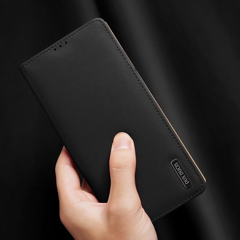 Folio-hoesje voor Samsung Galaxy Note 20 Ultra Anti-fall Wens Dux Ducis Premium