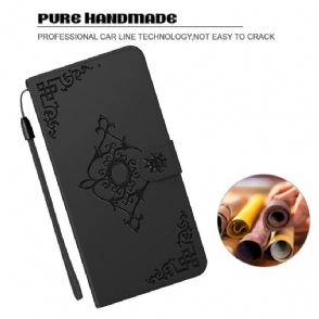 Folio-hoesje voor Samsung Galaxy Note 20 Ultra Lena Barok