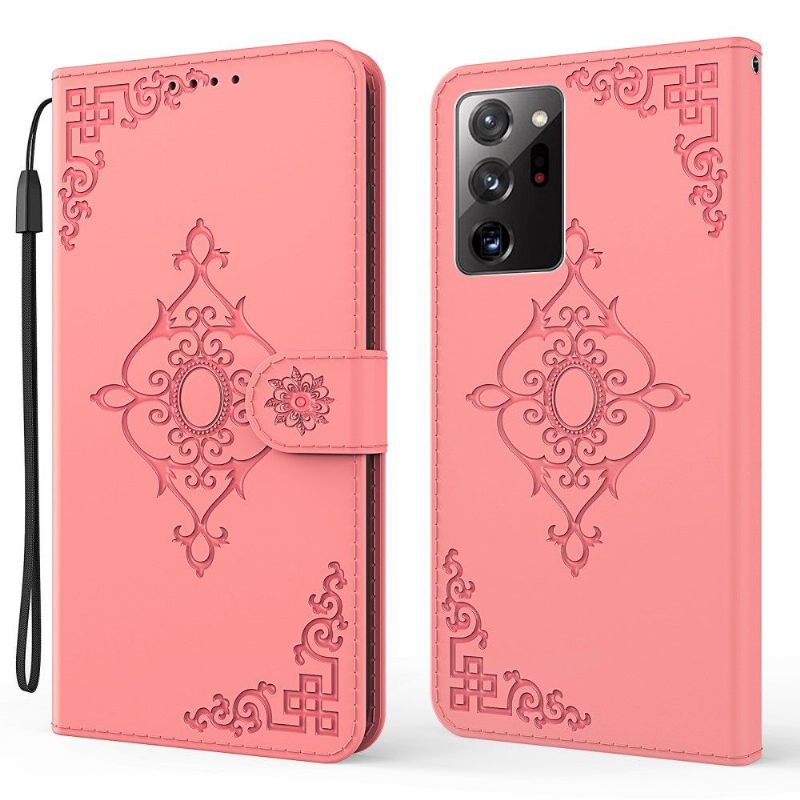 Folio-hoesje voor Samsung Galaxy Note 20 Ultra Lena Barok