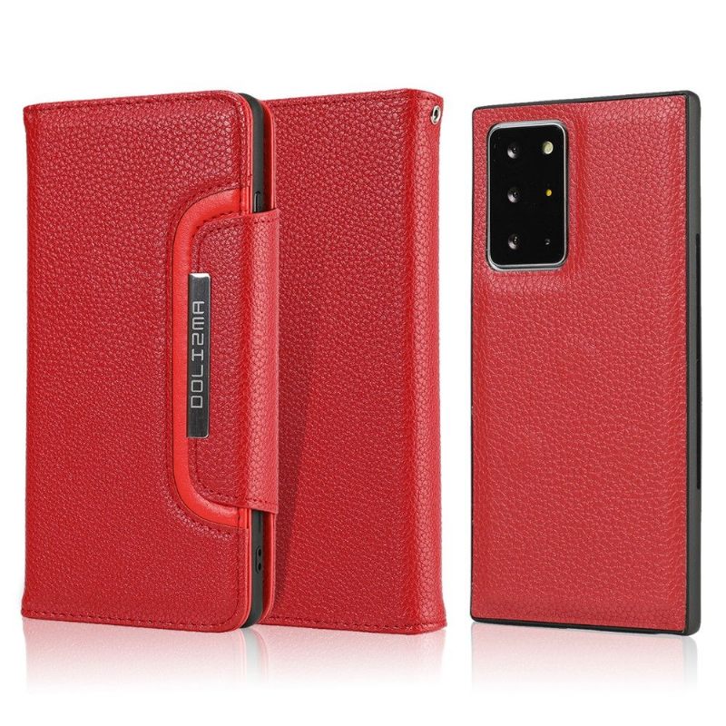 Hoesje Folio-hoesje voor Samsung Galaxy Note 20 Ultra Klassiek Kunstleer
