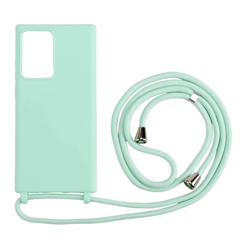 Hoesje voor Samsung Galaxy Note 20 Ultra Anti-fall Met Schouderriem