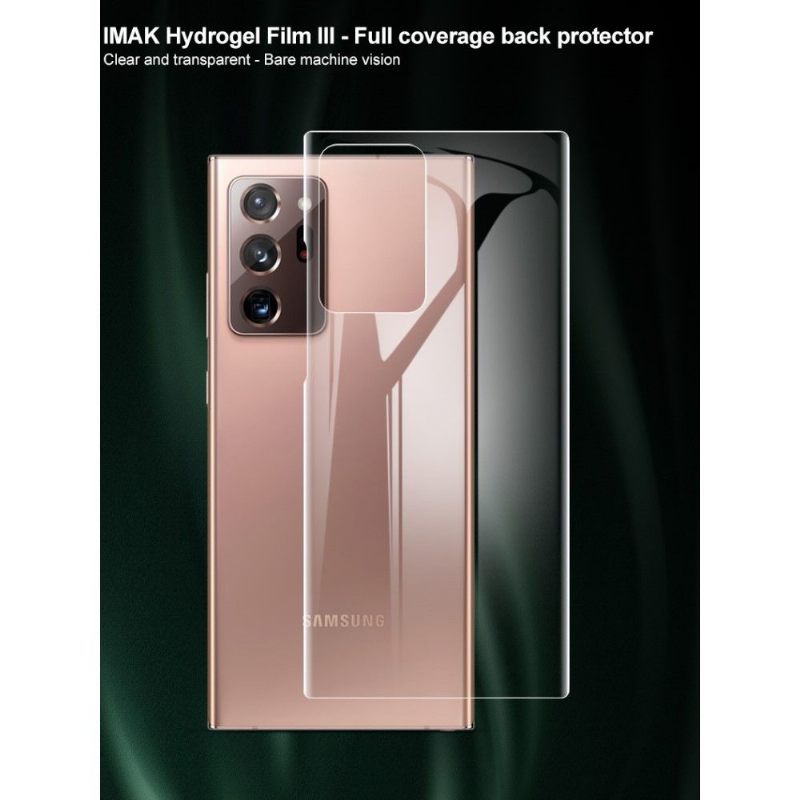 Samsung Galaxy Note 20 Ultra Hydrogel Beschermfolie Op De Achterkant (2 Stuks)