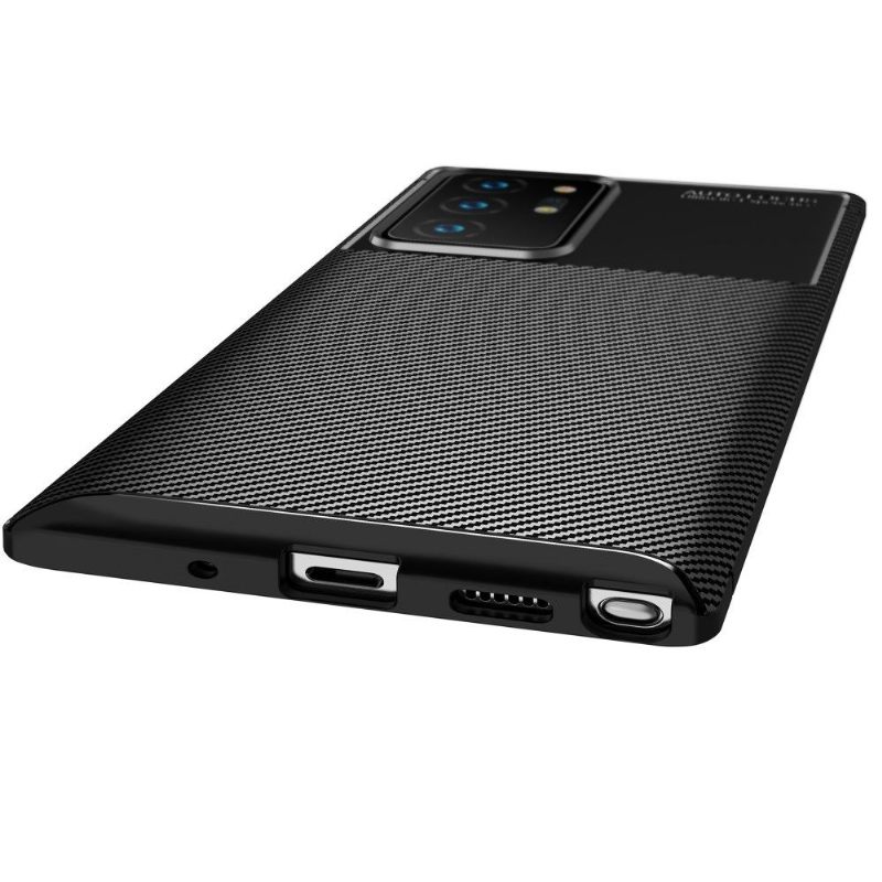 Telefoonhoesje voor Samsung Galaxy Note 20 Ultra Bescherming Koolstofvezeleffect