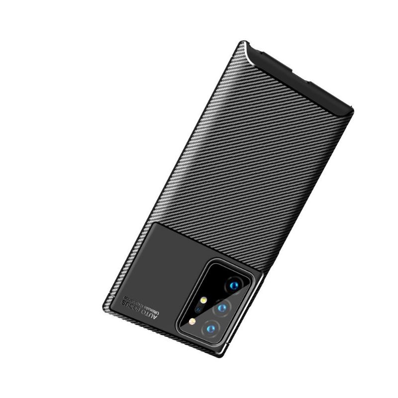 Telefoonhoesje voor Samsung Galaxy Note 20 Ultra Bescherming Koolstofvezeleffect