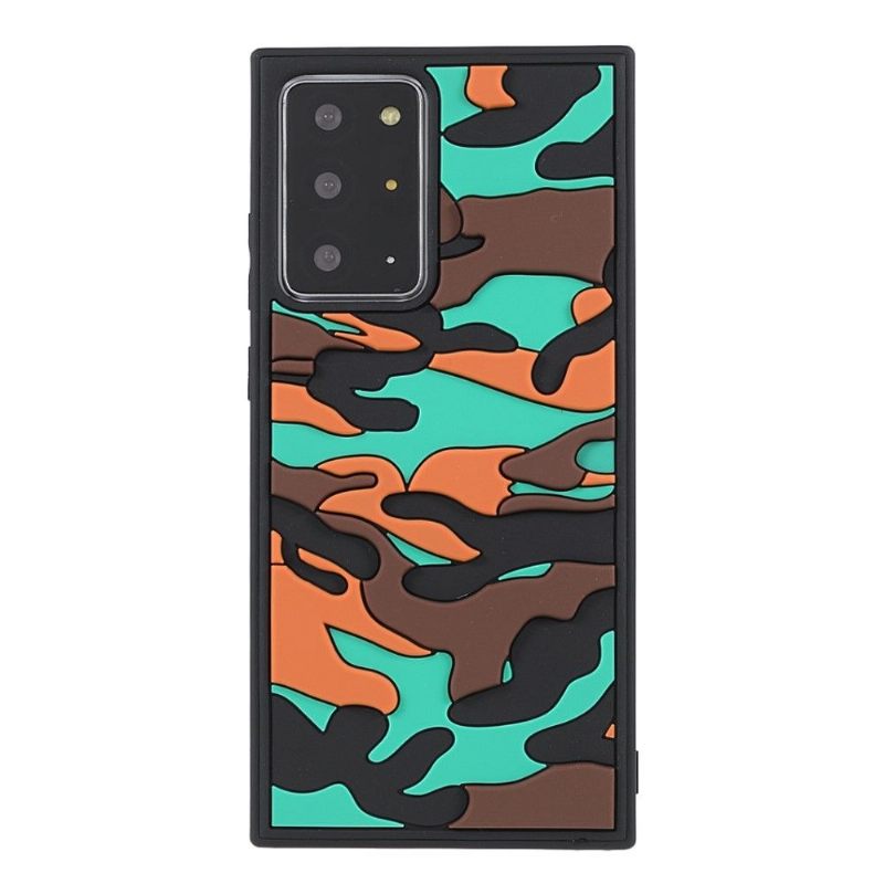 Telefoonhoesje voor Samsung Galaxy Note 20 Ultra Bescherming Robuuste Militaire Camouflage
