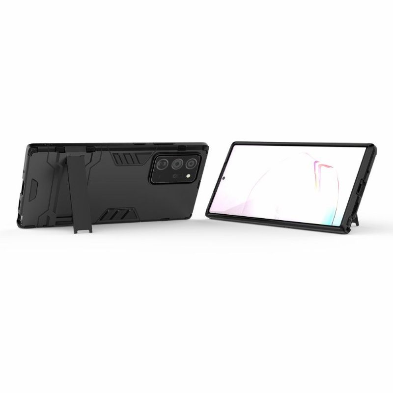 Telefoonhoesje voor Samsung Galaxy Note 20 Ultra Cool Guard Schokbestendig Met Geïntegreerde Standaard