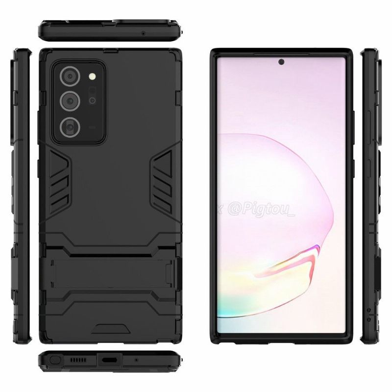 Telefoonhoesje voor Samsung Galaxy Note 20 Ultra Cool Guard Schokbestendig Met Geïntegreerde Standaard
