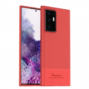 Telefoonhoesje voor Samsung Galaxy Note 20 Ultra Ipaky Flexibele Koolstof
