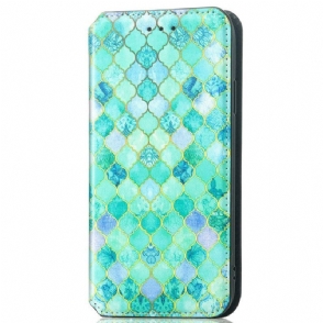 Bescherming Hoesje voor Honor 70 Folio-hoesje Caseneo Rfid-ontwerp