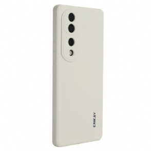 Hoesje voor Honor 70 Enkay Vloeibare Siliconen