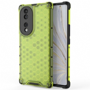 Hoesje voor Honor 70 Honingraatstijl