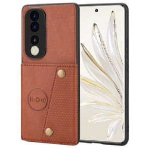 Hoesje voor Honor 70 Kaarthouder Standaard