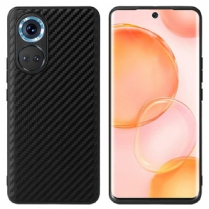 Hoesje voor Honor 70 Koolstofvezel Textuur