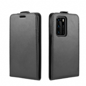 Cover voor Huawei P40 Folio-hoesje Le René Kunstleer Verticaal