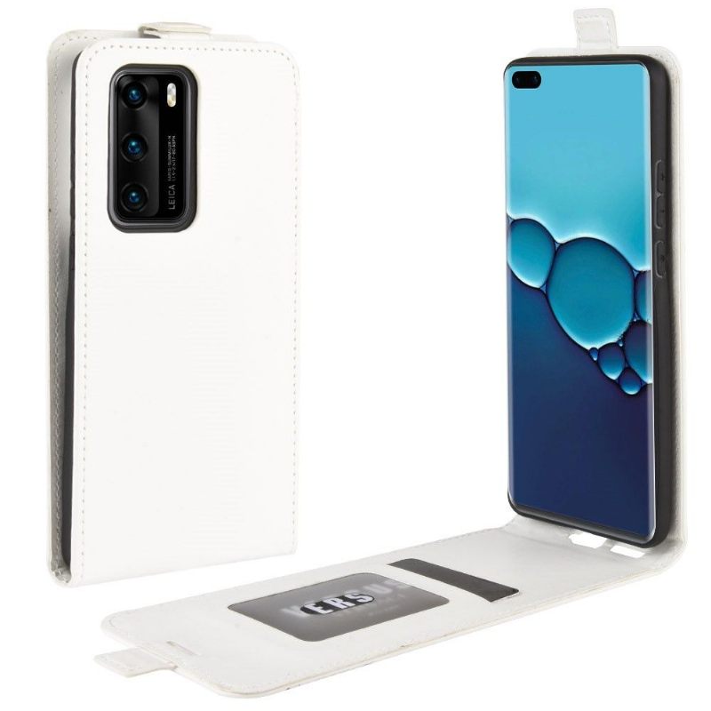 Cover voor Huawei P40 Folio-hoesje Le René Kunstleer Verticaal