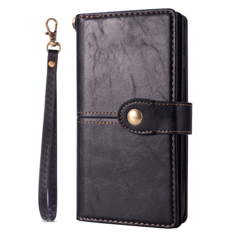 Folio-hoesje voor Huawei P40 Retro Stijl Multi Compartimenten