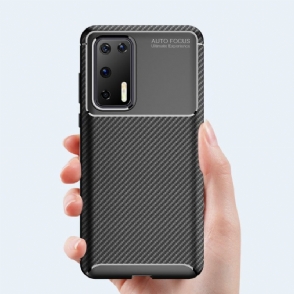Hoesje voor Huawei P40 Karbon Classy