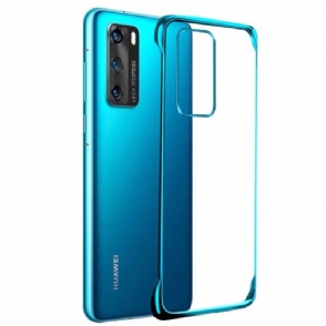 Hoesje voor Huawei P40 Transparant Met Riem