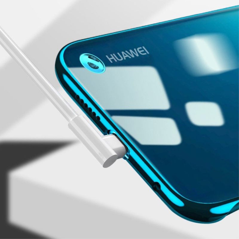 Hoesje voor Huawei P40 Transparant Met Riem