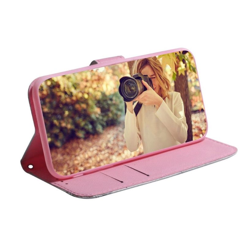 Cover voor Motorola Moto G31 / Moto G41 Wilde Bloem