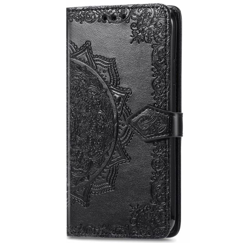 Flip Case voor Motorola Moto G31 / Moto G41 Mandala-reliëf In Kunstleer