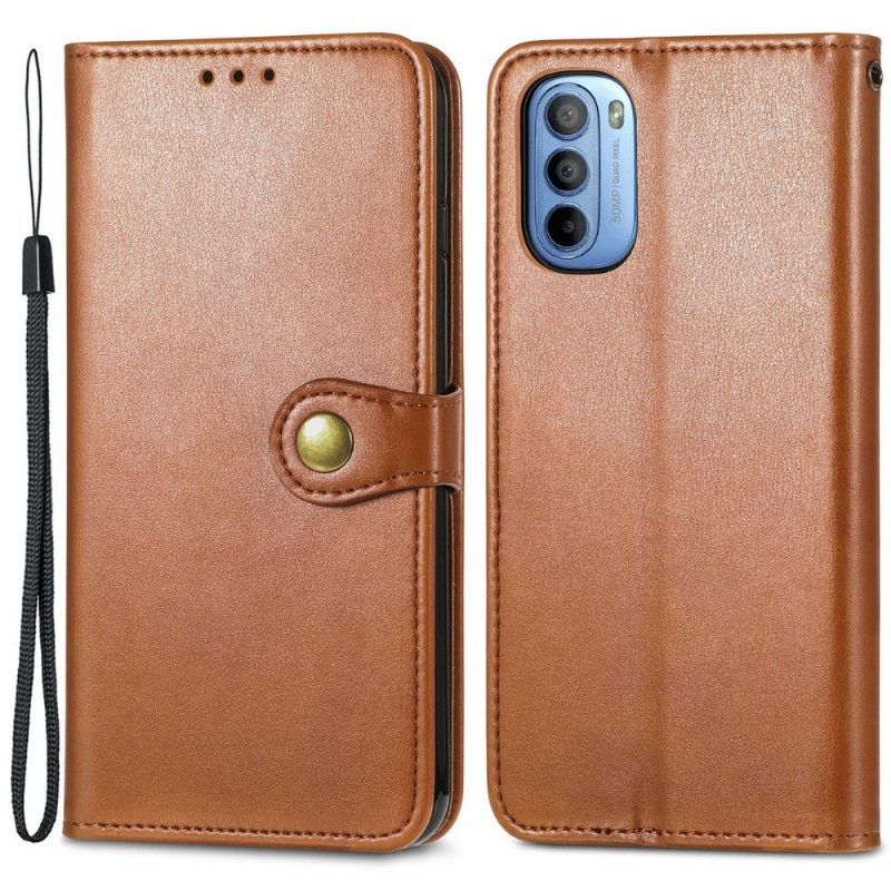 Folio-hoesje voor Motorola Moto G31 / Moto G41 Indila Kunstleren Kaarthouder