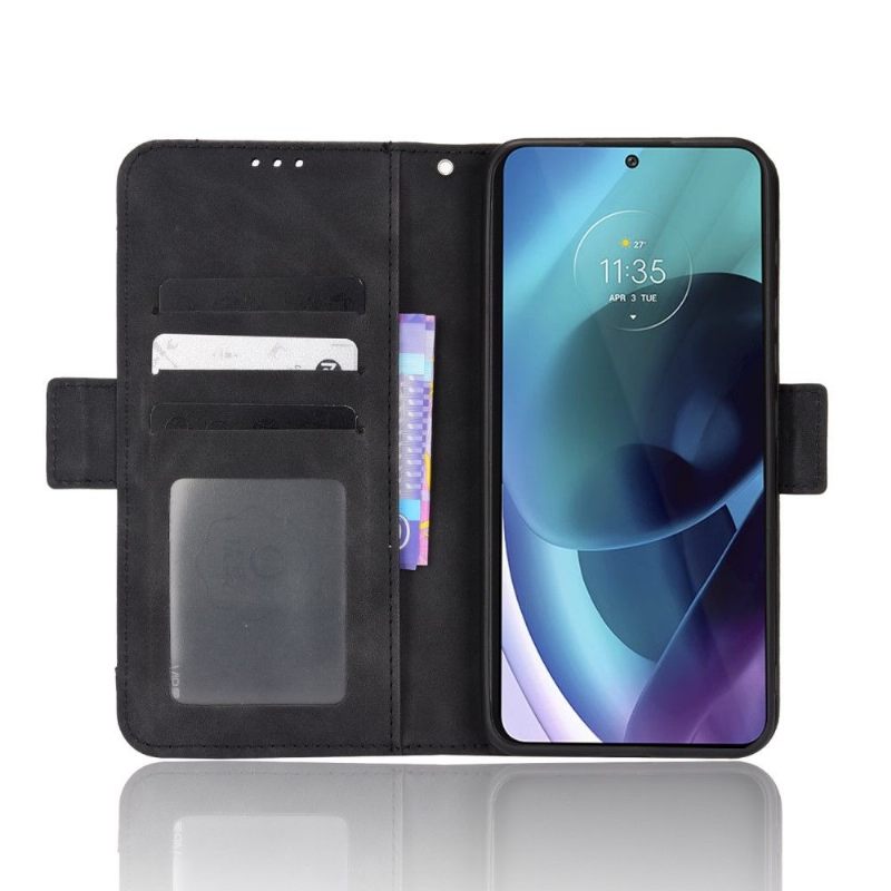 Folio-hoesje voor Motorola Moto G31 / Moto G41 Premium Met Kaarthouder