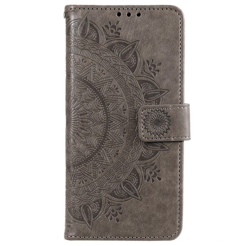 Leren Hoesje voor Motorola Moto G31 / Moto G41 Bescherming Zon Mandala