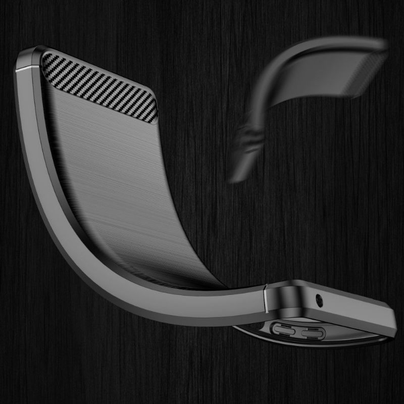 Telefoonhoesje voor Motorola Moto G31 / Moto G41 Geborsteld Siliconeneffect